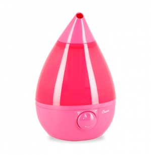 Drop Shape Ultrasonic Cool Mist Humidifiers - Pink